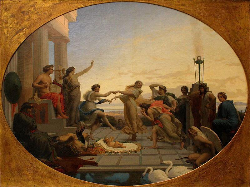 Henri-Pierre Picou The birth of Pindar